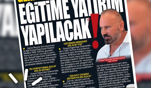 10 KASIM 2023 KIBRIS GERÇEK MANŞET