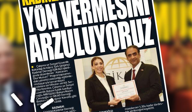 11 KASIM 2023 KIBRIS GERÇEK MANŞET