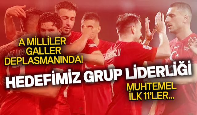 A Milli Futbol Takımı, Galler deplasmanında!