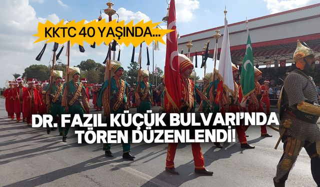 Dr. Fazıl Küçük Bulvarı’nda resmigeçit töreni düzenlendi