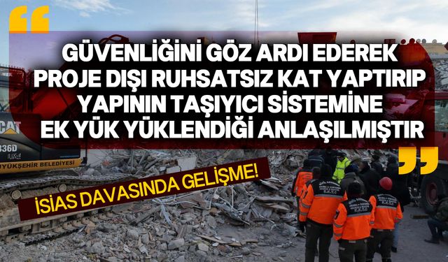 İsias Otel'de fazladan kat çıkıldığı belirtildi