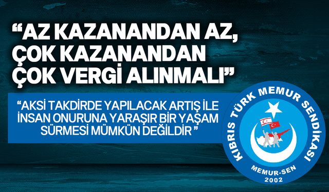 Memur-Sen, bütçeyle ilgili taleplerini sıraladı