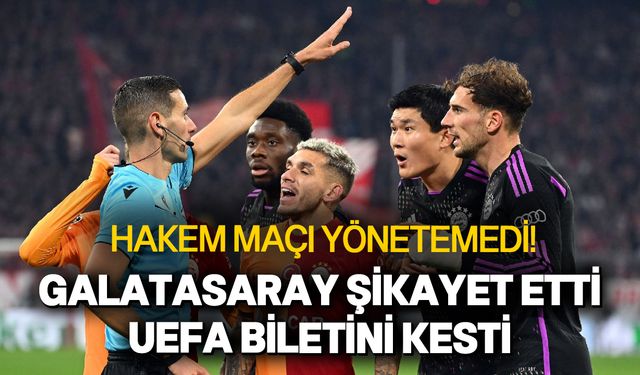 UEFA, Bayern Münih-Galatasaray maçının hakemi hakkında kararını verdi