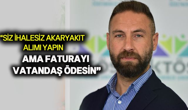 "Bedelini vatandaştan talep edemezler!"