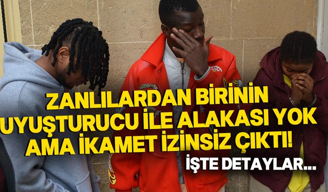 Girne'de uyuşturucu operasyonunda tutuklandılar!
