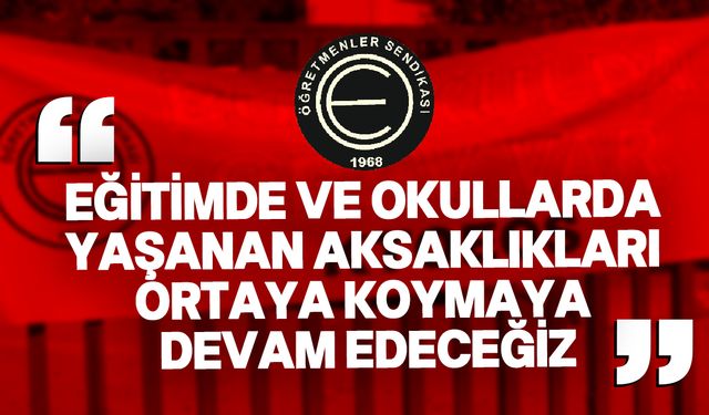 KTOEÖS, 7 okulda öğleden sonra eylem yapacak!