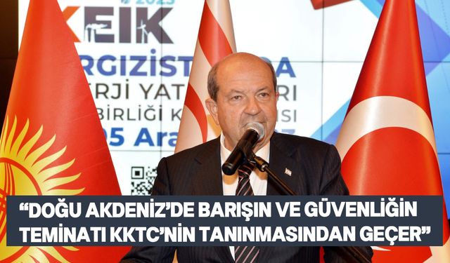 Tatar, Kırgızistan’da Enerji Yatırımları ve İş birliği Konferansına katıldı