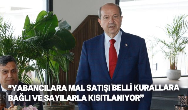 Tatar, eski belediye başkanlarıyla toplandı ve yabancılara mal satışında düzenlemeler yapılması gerektiğini vurguladı