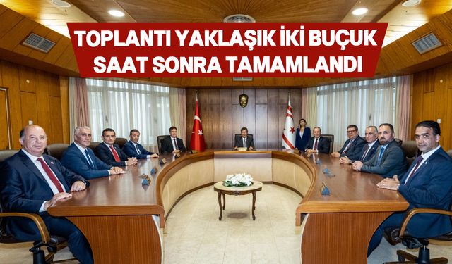 Bakanlar Kurulu toplantısı tamamlandı