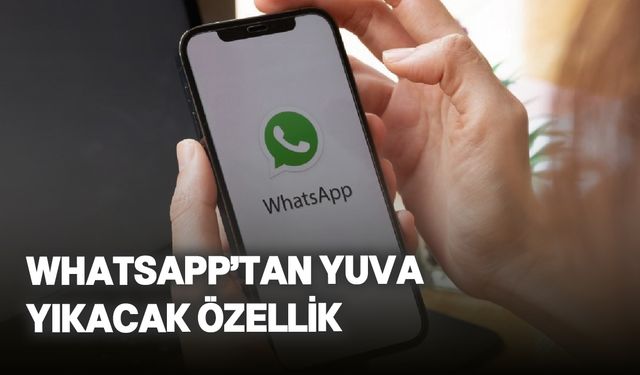 WhatsApp'tan Sohbet kilidi özelliği