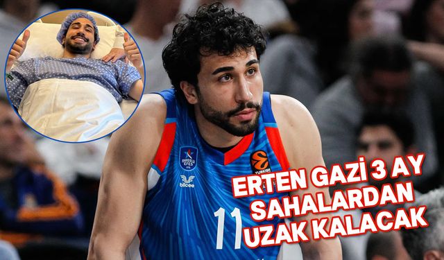 Kıbrıslı Türk Milli Basketbolcunun sol ayak tarak kemiği kırıldı