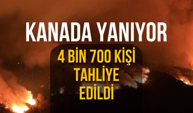 Kanada'da orman yangınları nedeniyle Jasper bölgesinden 4 bin 700 kişi tahliye ediliyor