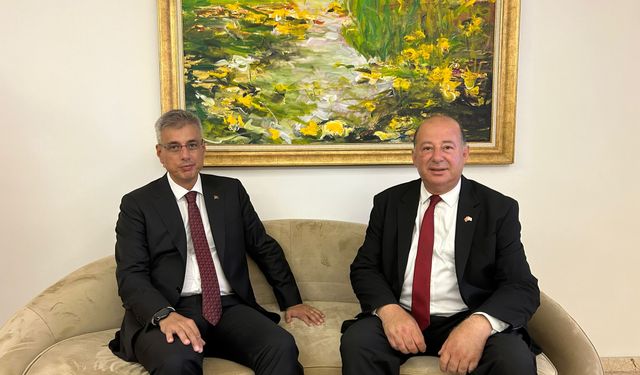TC Sağlık Bakanı Memişoğlu, Sağlık Bakanı Hakan Dinçyürek ile görüştü