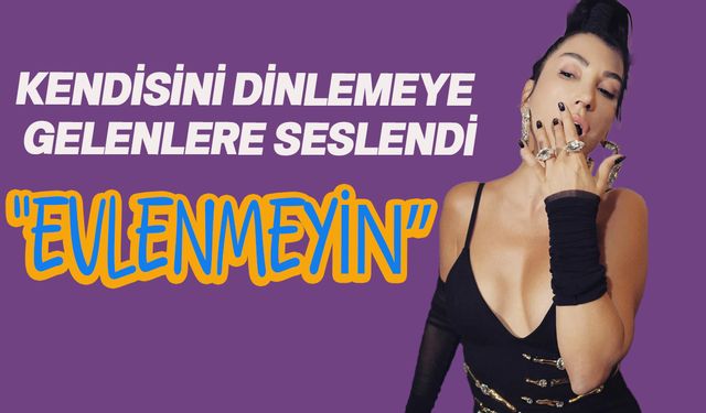 Bodrum'da sahne alan şarkıcı Hande Yener, yine dikkat çeken açıklamalarda bulundu
