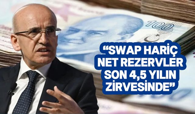 Türkiye Hazine ve Maliye Bakanı Şimşek, Merkez Bankası rezervlerini değerlendirdi