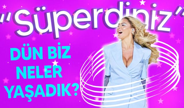 Hadise, konserleriyle de gündeme gelmeye devam ediyor