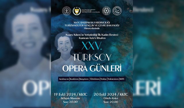 TÜRKSOY Opera Günleri 19 Eylül’de başlıyor