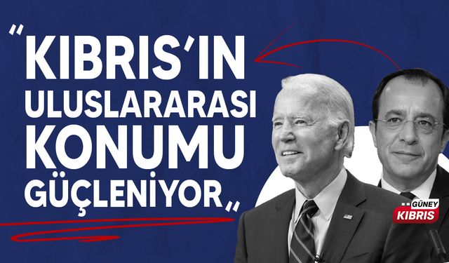 Hristodulidis Biden’le görüşecek olmasını “Kıbrıs’ın uluslararası konumu güçleniyor” diye değerlendirdi