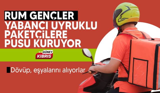 Limasol’da paket servisçilere ırkçı saldırılar kontrolden çıktı