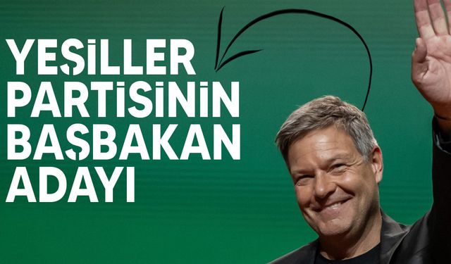 Almanya'da Yeşiller Partisinin başbakan adayı Robert Habeck oldu