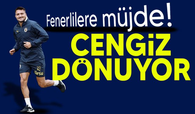 Cengiz Ünder bireysel çalışmalara başladı!