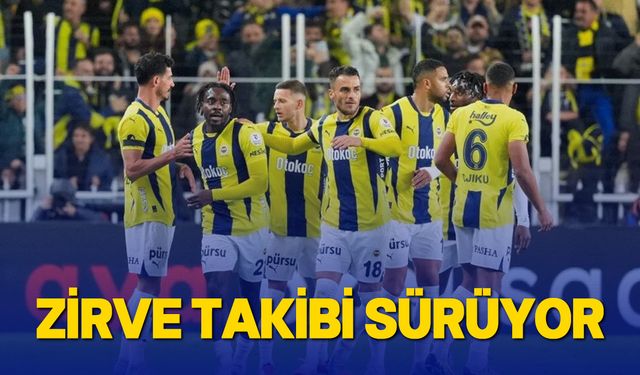 Fenerbahçe'den 4 gollü galibiyet