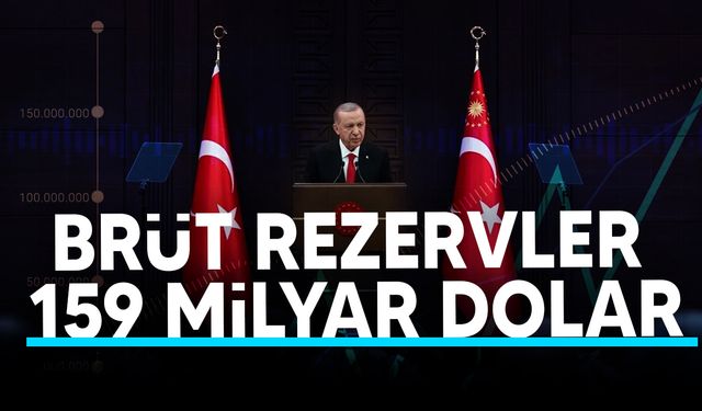 Türkiye Cumhurbaşkanı Erdoğan, Merkez Bankası'nın brüt rezervlerini açıkladı