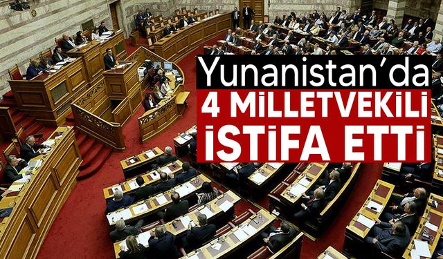 Yunanistan ana muhalefetindeki SYRIZA'dan 4 milletvekili istifa etti