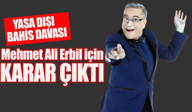 Duruşmaya tutuksuz sanık Mehmet Ali Erbil katılmadı