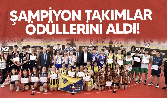 19 Mayıs 3x3 Basketbol Turnuvası sonuçlandı: Şampiyon okul takımları belli oldu