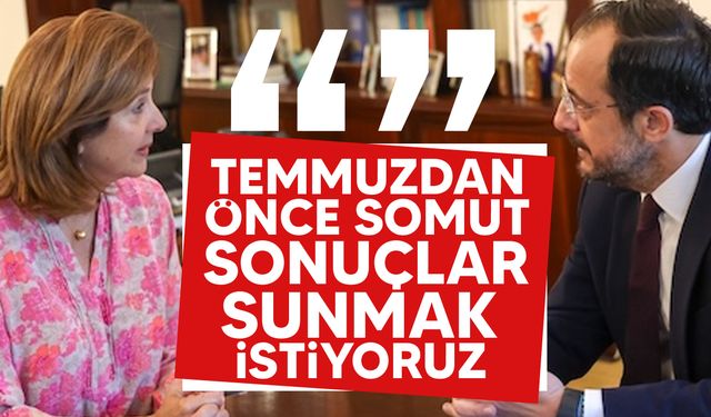 Holguin ile Hristodulidis bir araya geldi