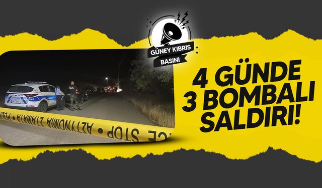 Limasol’da son dört gün içerisinde ayrı bombalı saldırı yapıldı!
