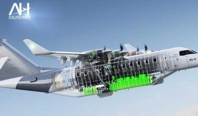 30 Koltuklu Elektrikli Uçak 2027’de Yolcu Taşıyacak
