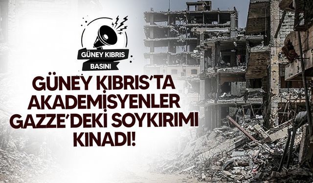 Akademisyenler Gazze’deki soykırımı kınadı