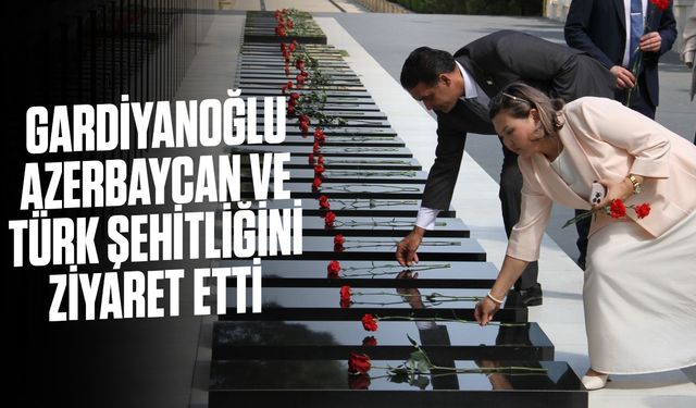 Bakan Gardiyanoğlu, Azerbaycan'da