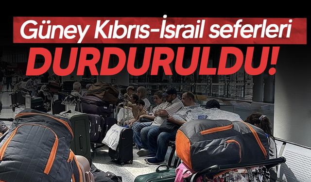 GKRY ile İsrail arasında uçak seferleri durduruldu