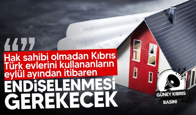 Güney’de kalan Kıbrıs Türk mallarının yasal olarak kullanılıp kullanılmadığı araştırılacak