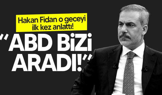 Hakan Fidan’dan Çarpıcı Açıklama: “İsrail İran’a Saldırırken ABD’den Telefon Geldi”
