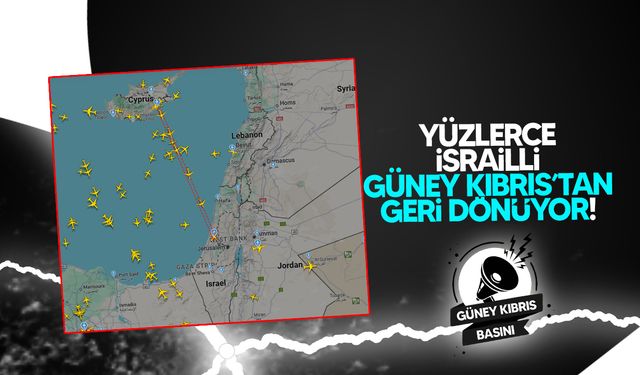 İsrail-İran Savaşı Güney Kıbrıs’a Taştı: Binlerce İsrailli Larnaka Havalimanı’nda