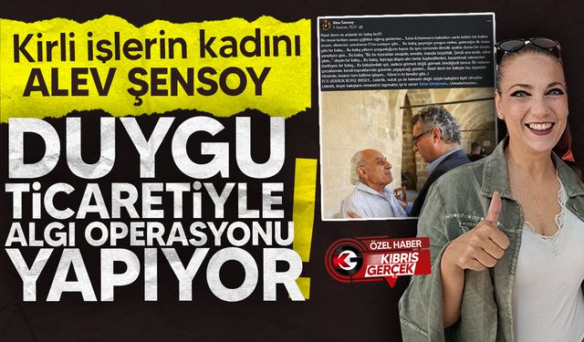 Kirli işlerin kadını Alev Şensoy!