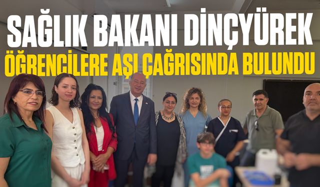 KKTC’de aşı takvimine dahil edilen HPV aşısı okullarda yapılmaya başlandı