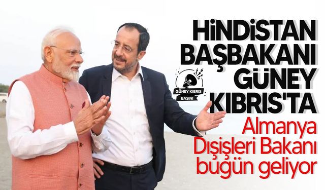 Modi ve Hristodulidis'ten "Dostluk Vurgusu"