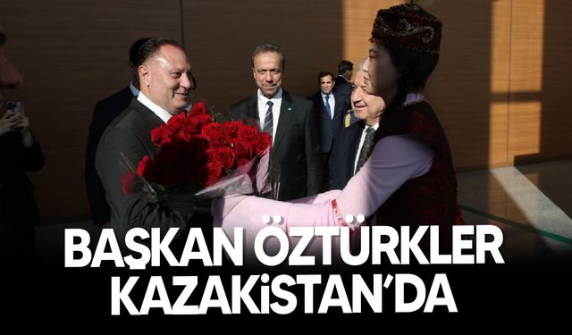 Öztürkler, Türkpa Genel Kurulu toplantısı için Kazakistan'da