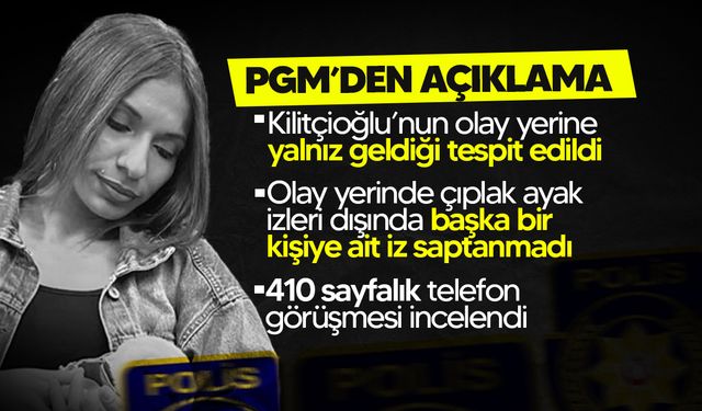 PGM’den Kilitçioğlu’nun ölümüne ilişkin açıklama: Bulgular c*nayet şüphesini doğrulamadı