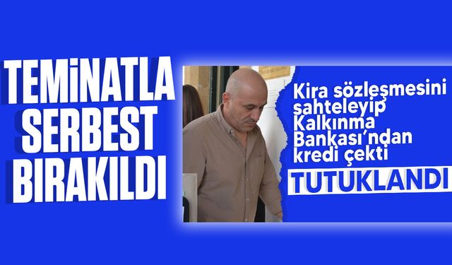 Resmi evrak sahteleme suçundan tutuklanan zanlı mahkemeye çıkarıldı