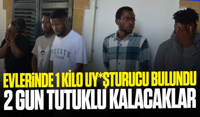Uy*şturucu zanlıları mahkemeye çıkarıldı!