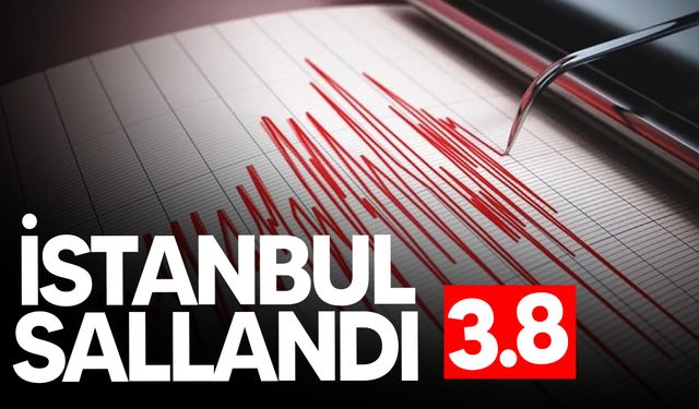 Silivri'de 3.8 büyüklüğünde deprem