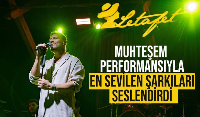 Korhan Saygıner Merit Park’ta Unutulmaz Bir Yaz Gecesi Yaşattı