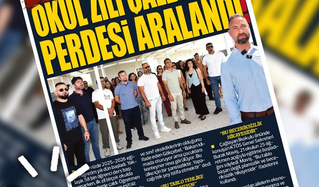 16 EYLÜL 2025 KIBRIS GERÇEK MANŞET