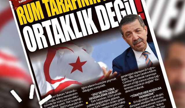 9 EYLÜL 2025 KIBRIS GERÇEK MANŞET